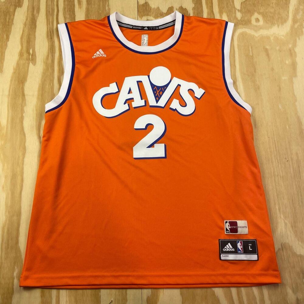 Adidas Cleveland Cavaliers Kyrie Irving - HWC Nights Throwback Jersey - Men’s L